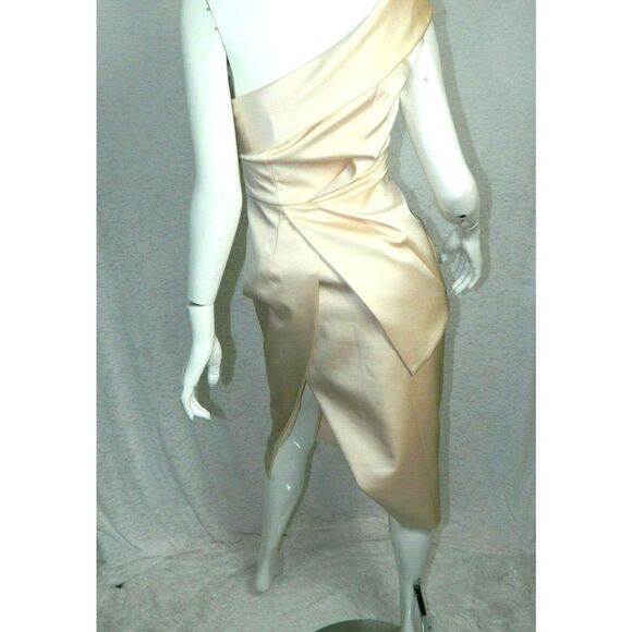 Keepsake the Label Dress Bisque Peach One Shoulder New Formal Size X-Small - Picture 4 of 12